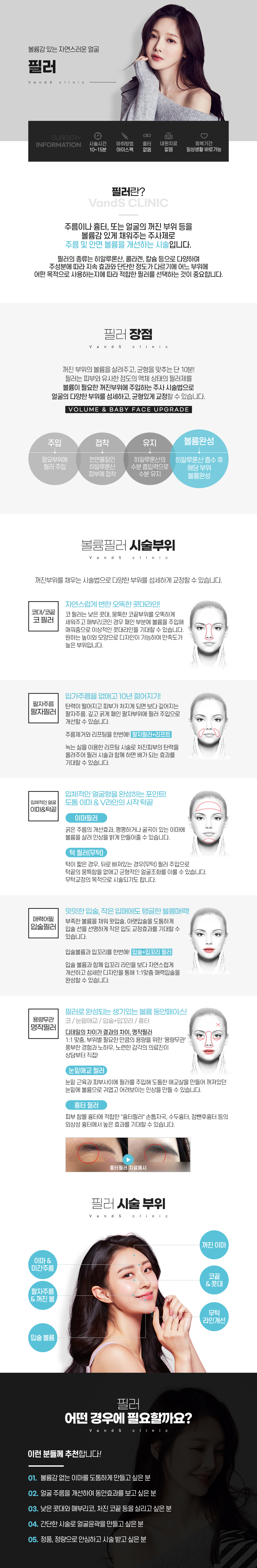 땅콩형얼굴/중안부축소 필러 시술안내 이미지1